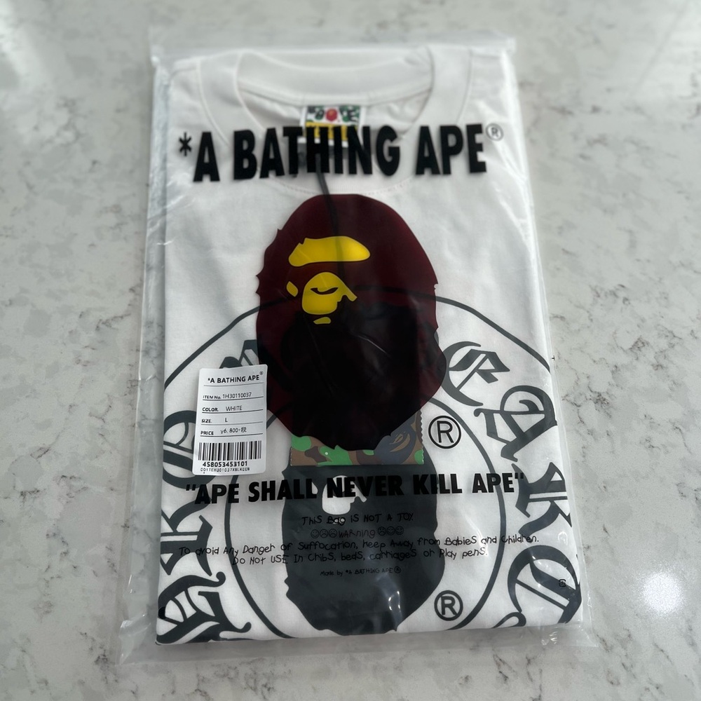 A Bathing Ape BAPE x Chrome Hearts T-Shirt